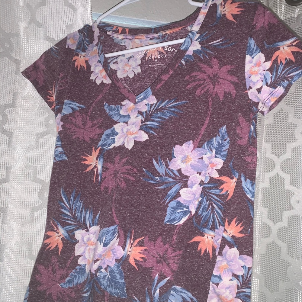 american eagle seriously soft tee